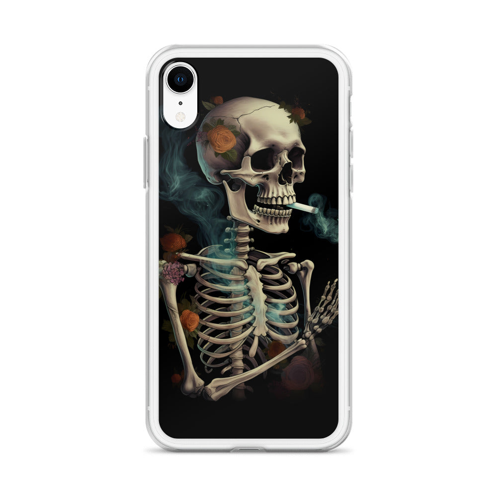 iPhone Case - Smoking Skeleton Dreams