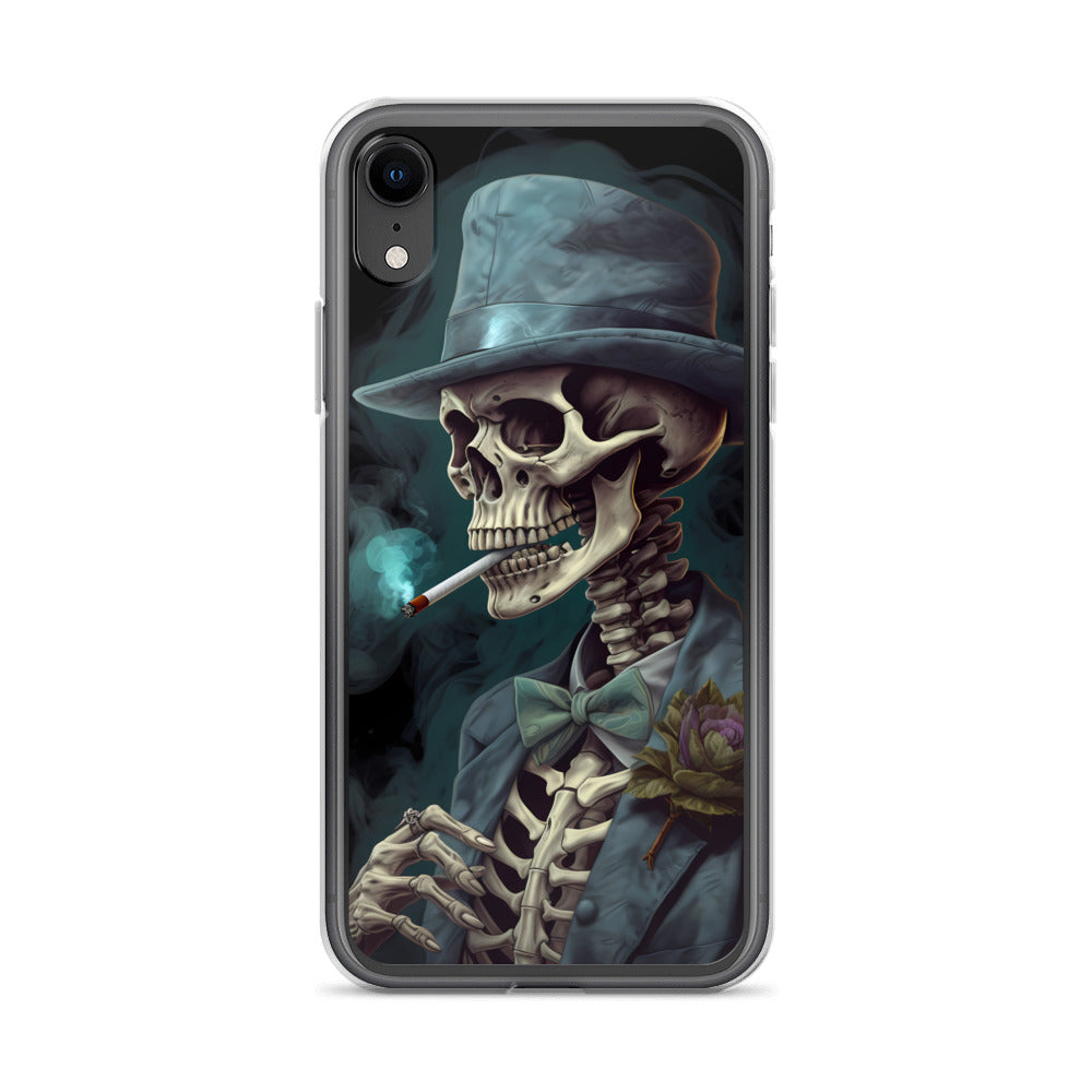 iPhone Case - Skeleton in Smoking Jacket