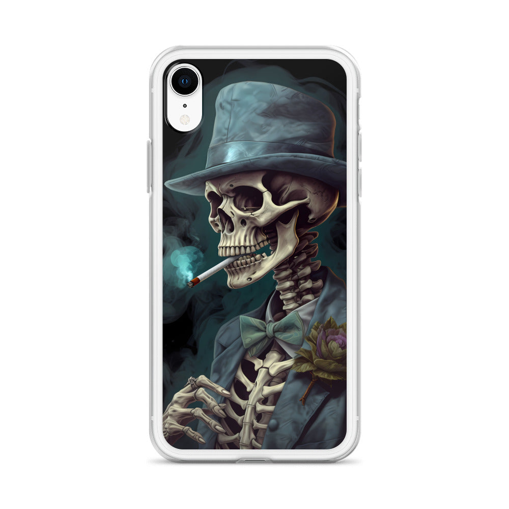 iPhone Case - Skeleton in Smoking Jacket