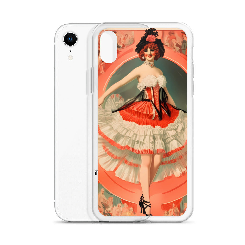 iPhone Case - Vintage Adverts - Can Can Dancer