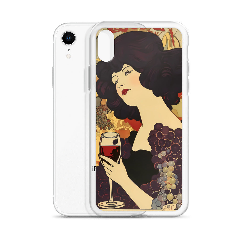 iPhone Case - Vintage Adverts - Wine and Grapes