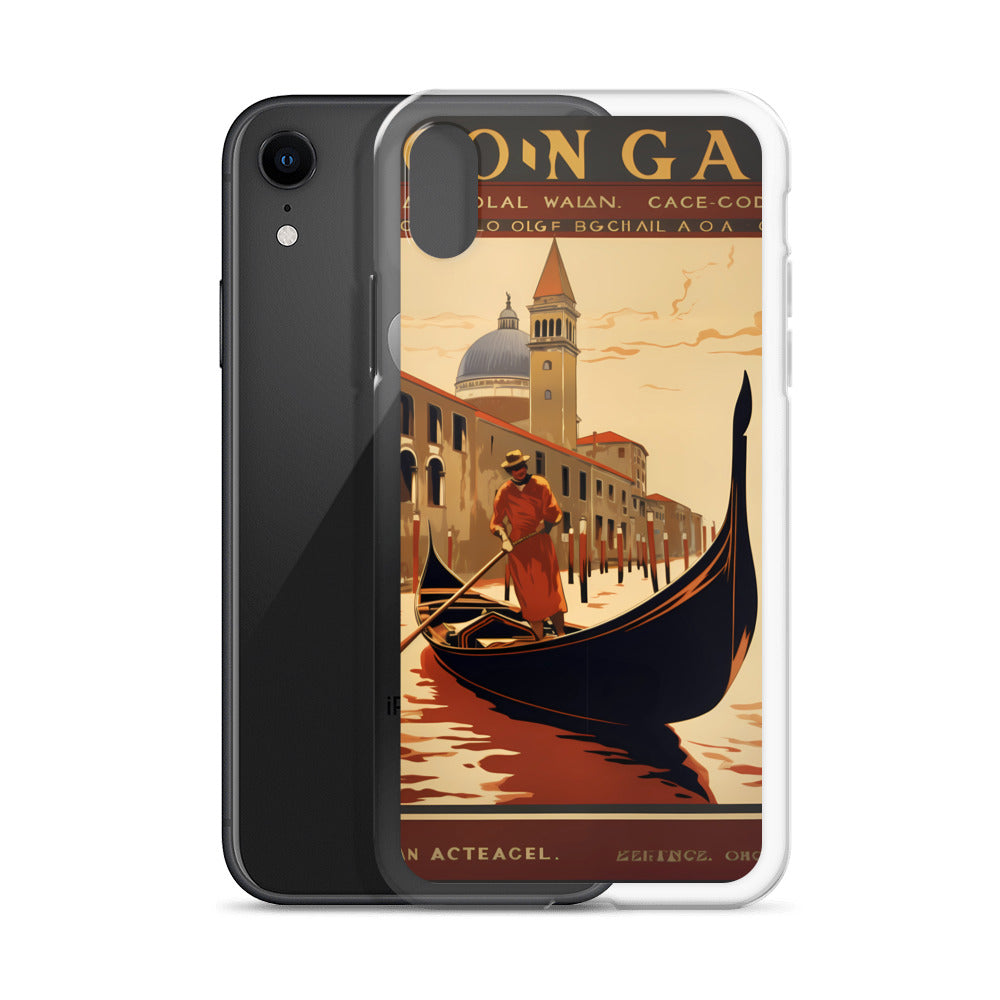 iPhone Case - Vintage Adverts - Venice Gondola