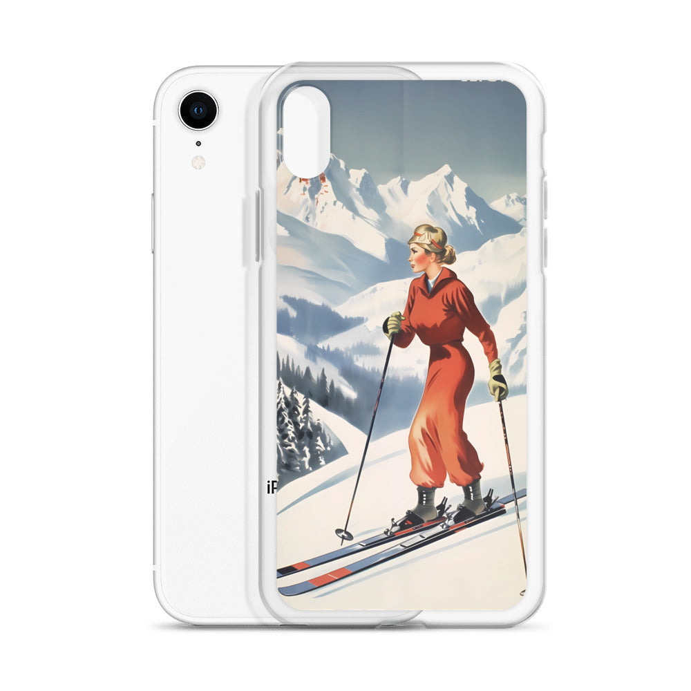 iPhone Case - Vintage Adverts - Skiing