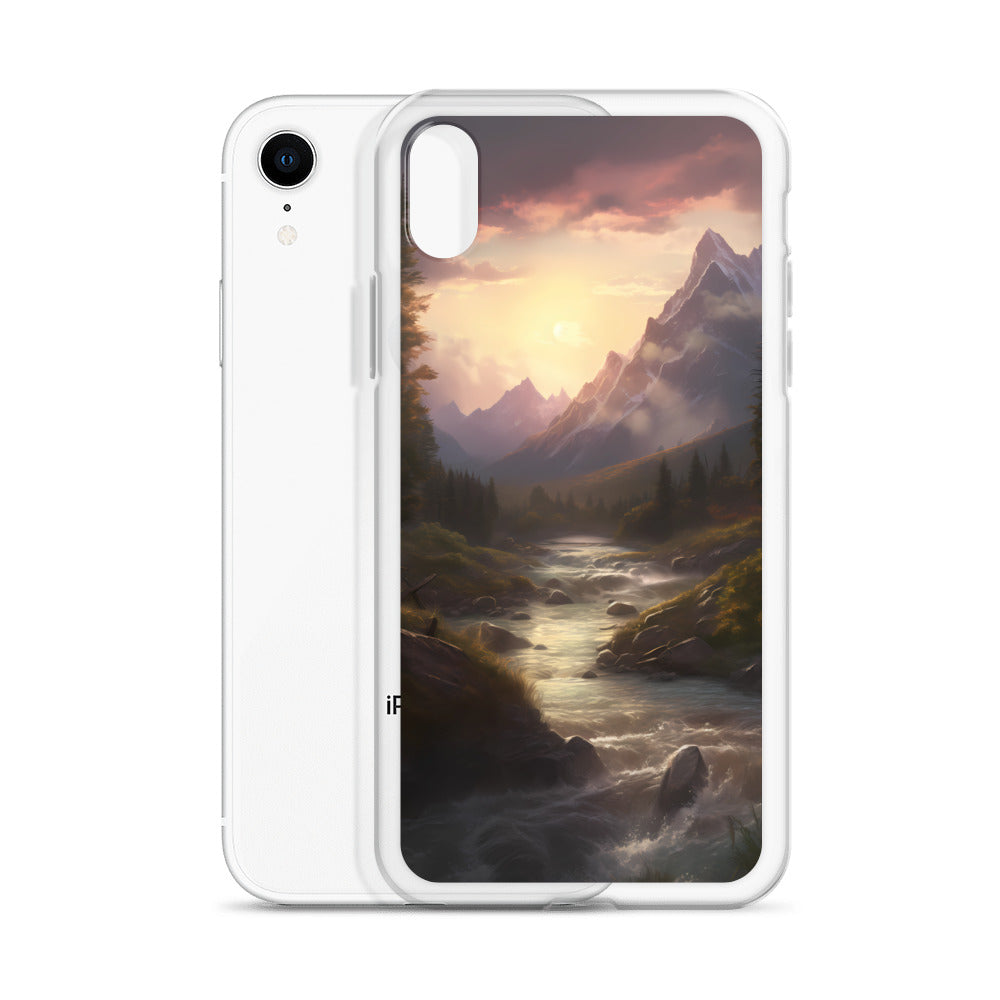 iPhone Case - Mountain Stream Sunrise