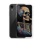 iPhone Case - Cosmic Skeleton Smoking