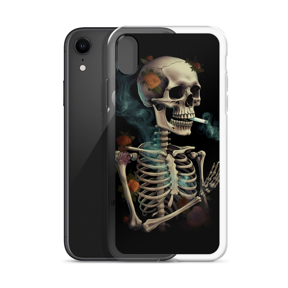 iPhone Case - Smoking Skeleton Dreams