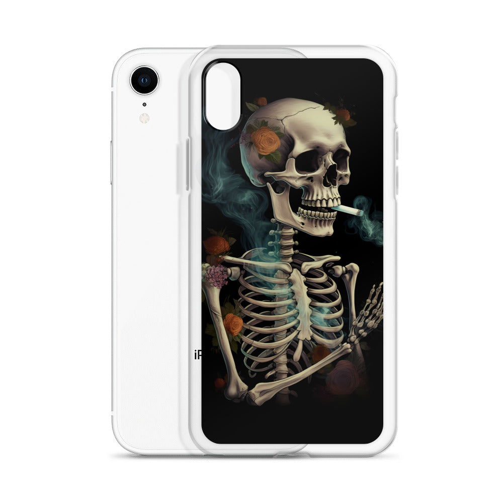 iPhone Case - Smoking Skeleton Dreams