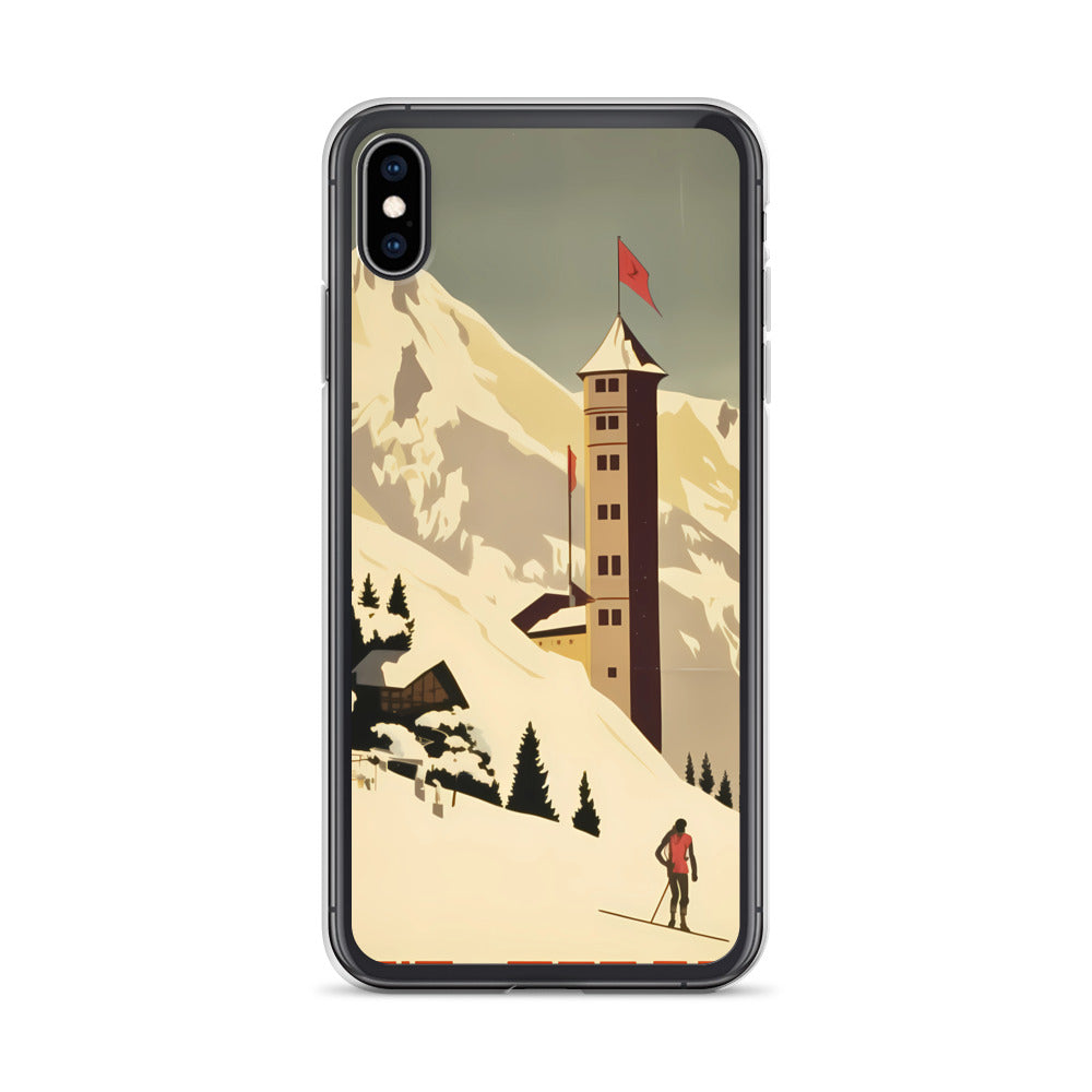 iPhone Case - Vintage Adverts - Swiss Resort