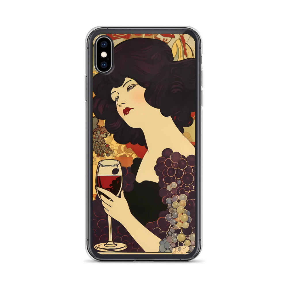 iPhone Case - Vintage Adverts - Wine and Grapes