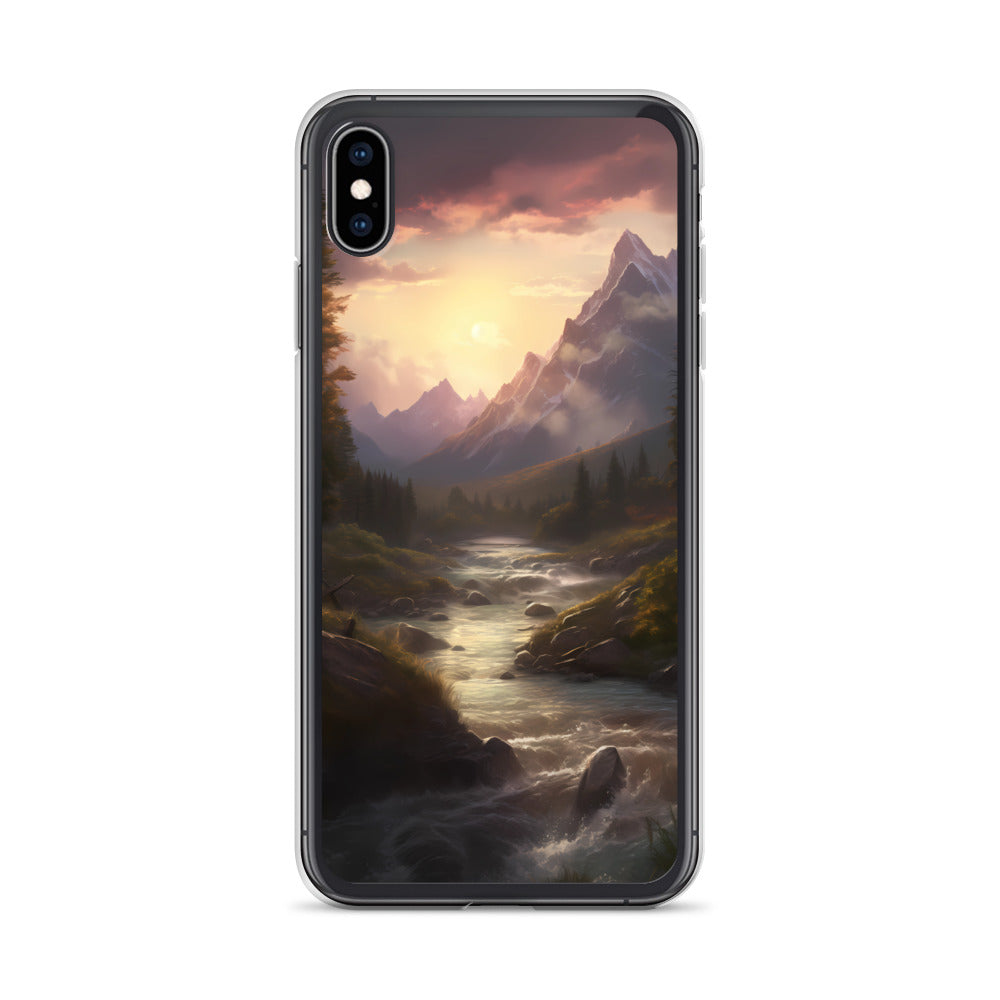 iPhone Case - Mountain Stream Sunrise