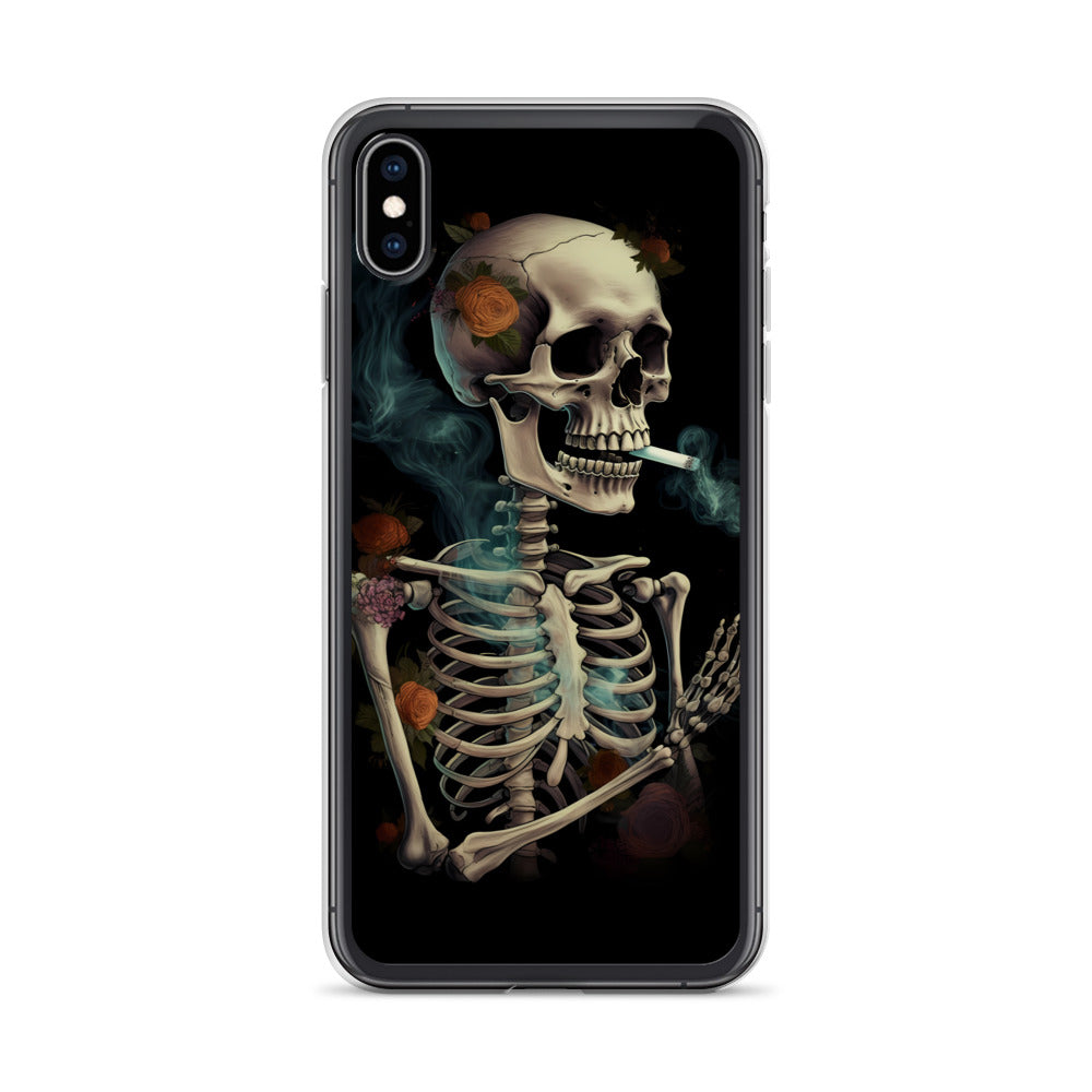 iPhone Case - Smoking Skeleton Dreams