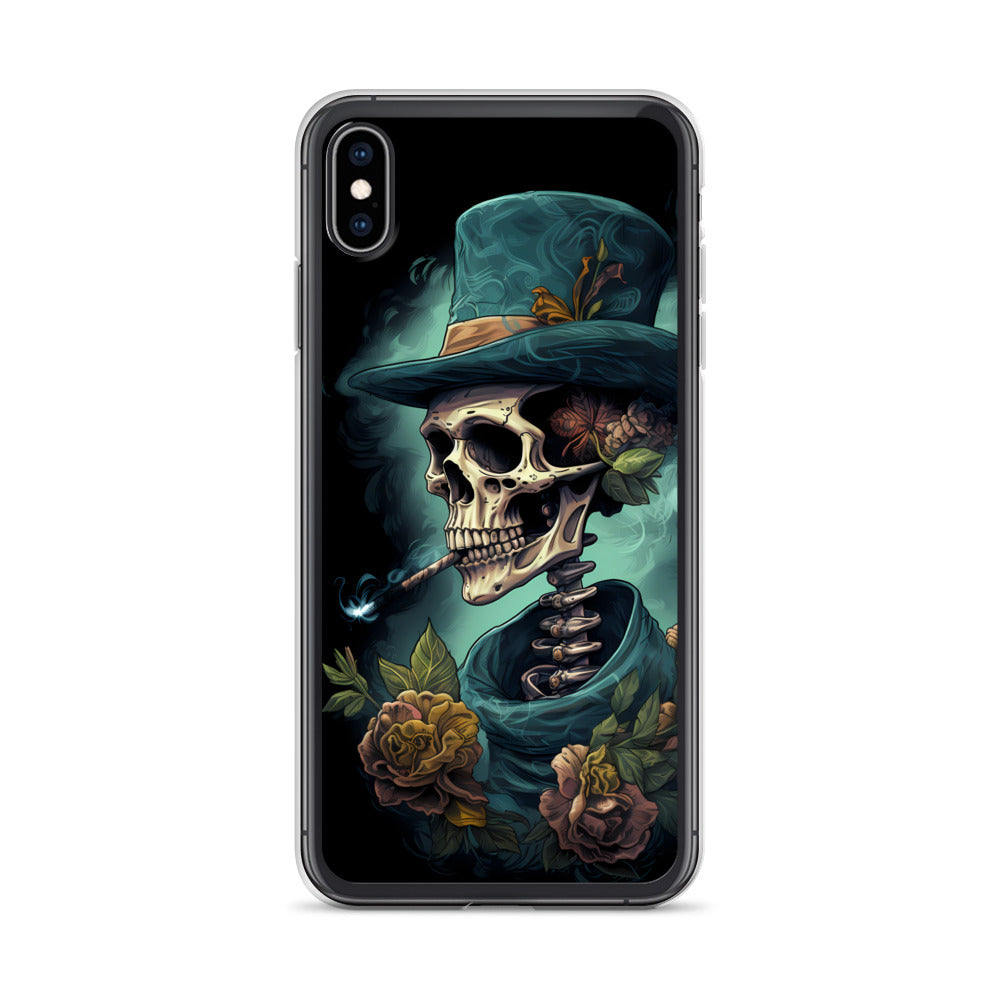 iPhone Case - Gothic Rose Skeleton