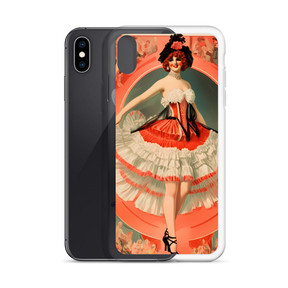 iPhone Case - Vintage Adverts - Can Can Dancer