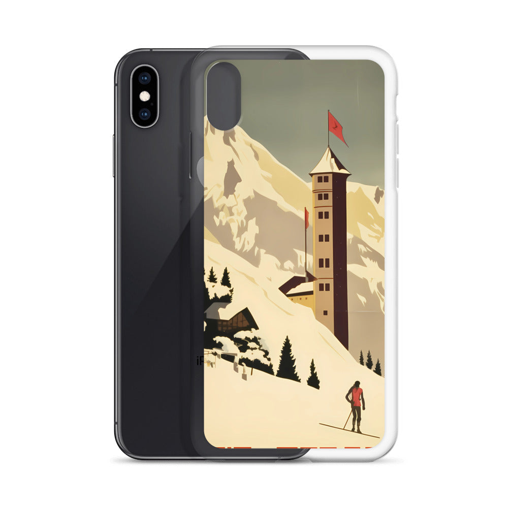 iPhone Case - Vintage Adverts - Swiss Resort