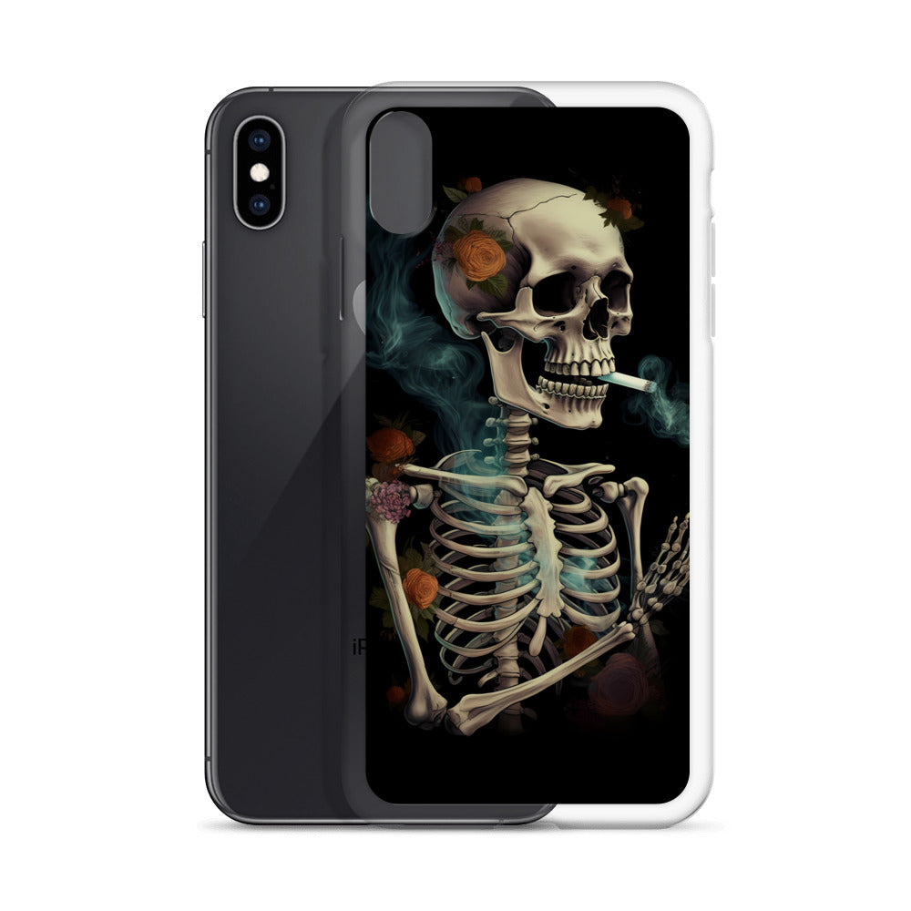 iPhone Case - Smoking Skeleton Dreams