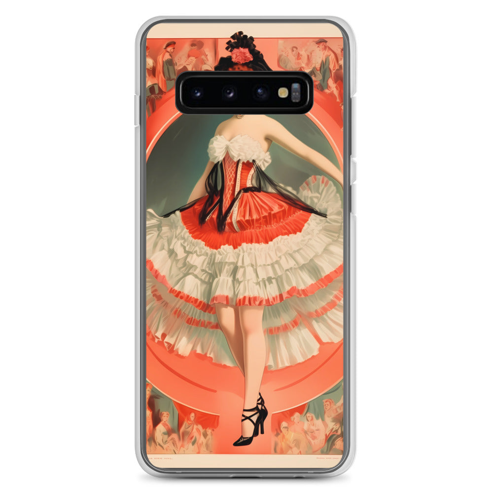 Samsung Case - Vintage Adverts - Can Can Dancer