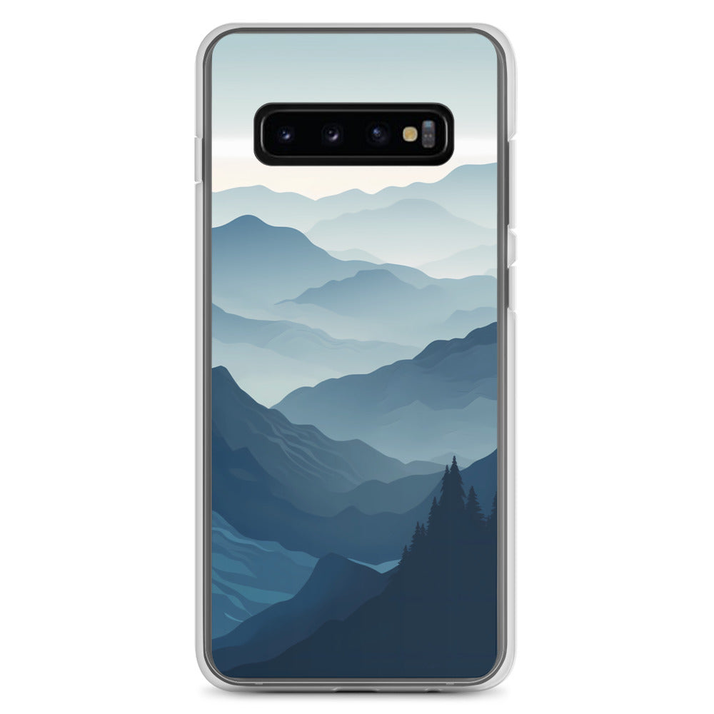 Samsung Phone Case - National Parks - Blue Mountain Layers