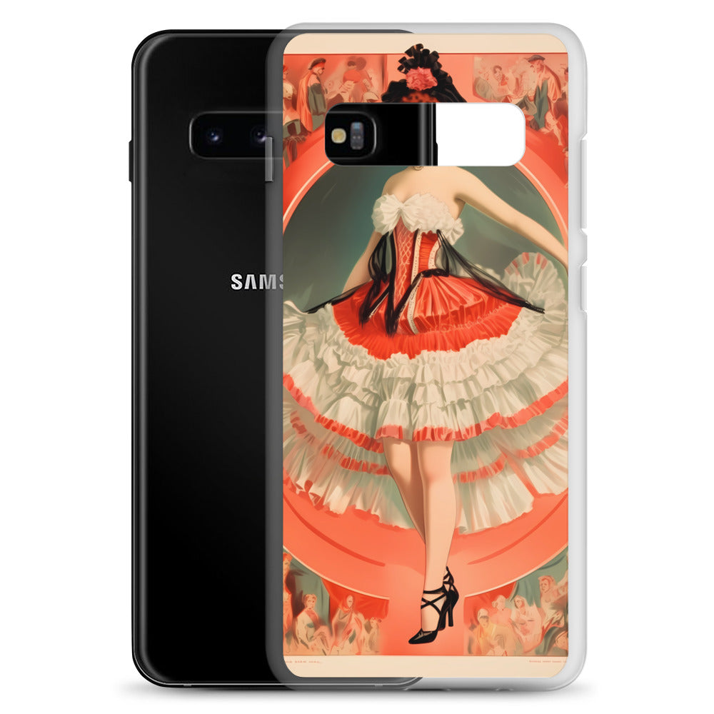 Samsung Case - Vintage Adverts - Can Can Dancer