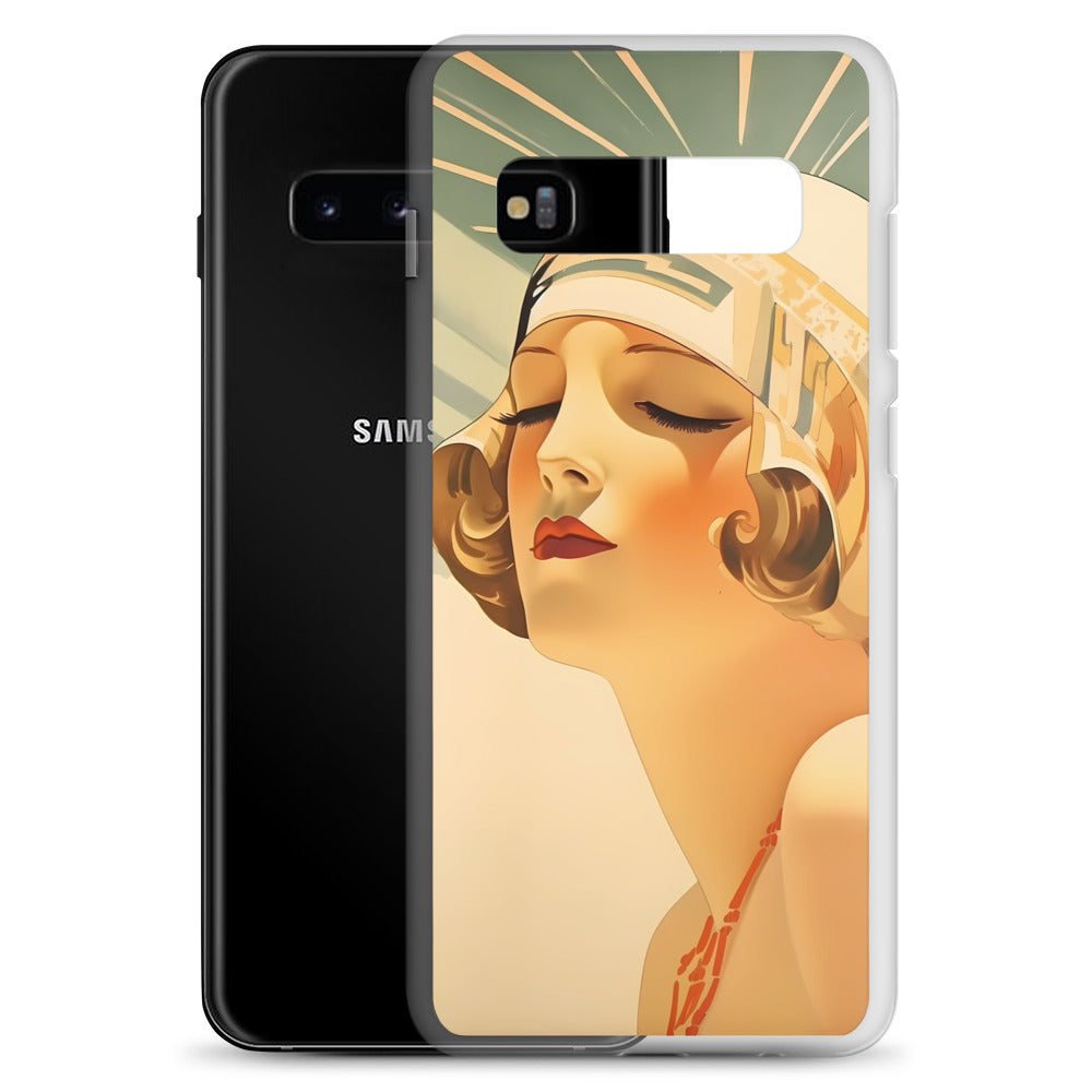 Samsung Case - Vintage Adverts - 1920s Beach Girl