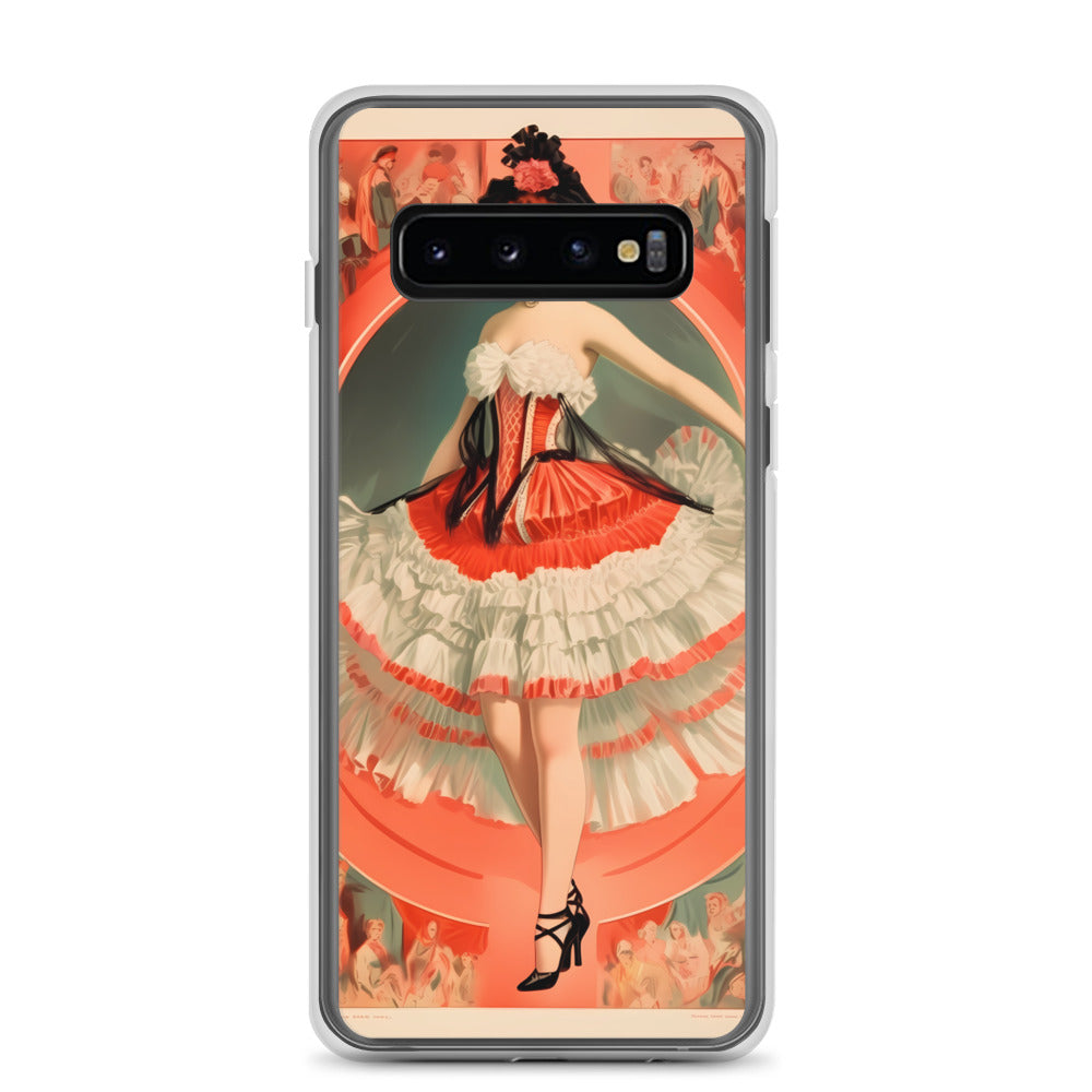 Samsung Case - Vintage Adverts - Can Can Dancer