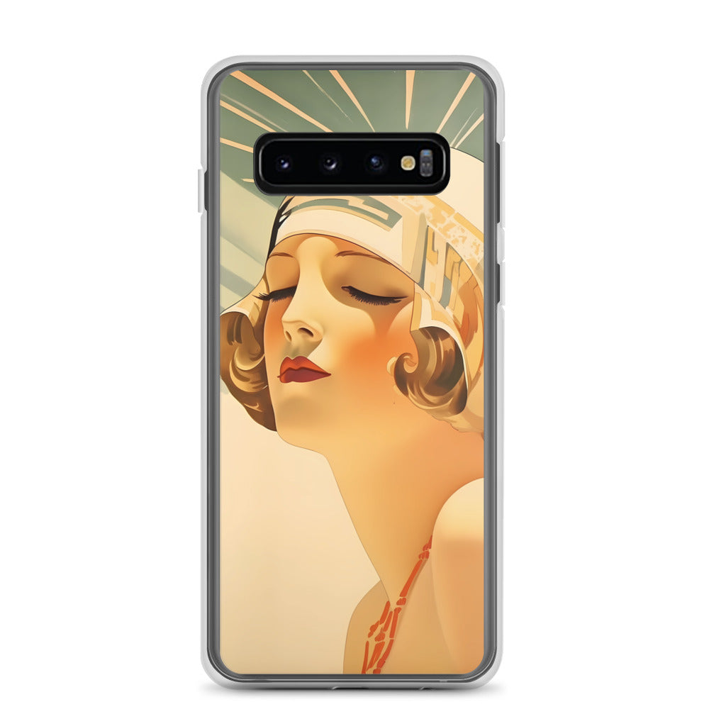 Samsung Case - Vintage Adverts - 1920s Beach Girl