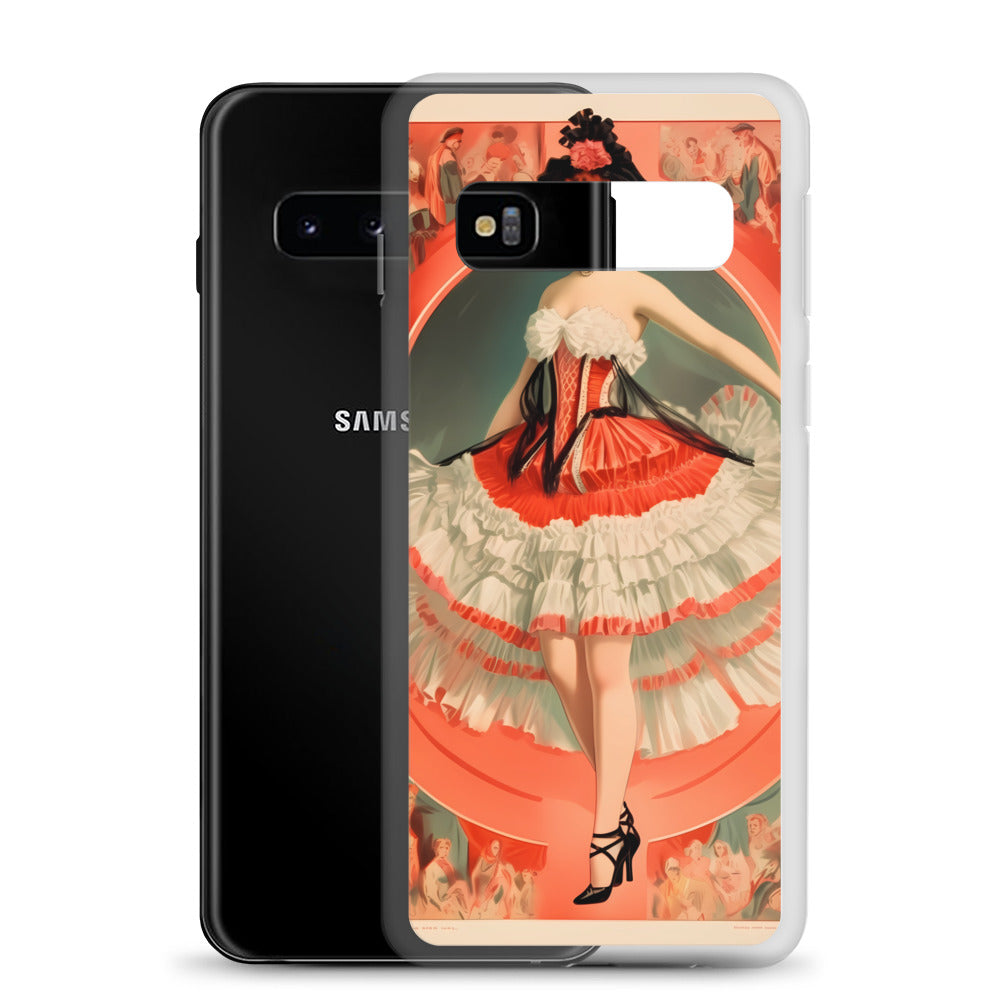 Samsung Case - Vintage Adverts - Can Can Dancer