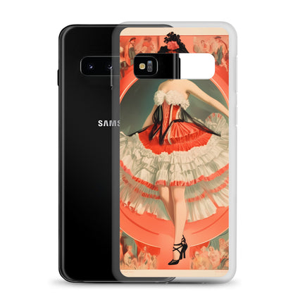 Samsung Case - Vintage Adverts - Can Can Dancer