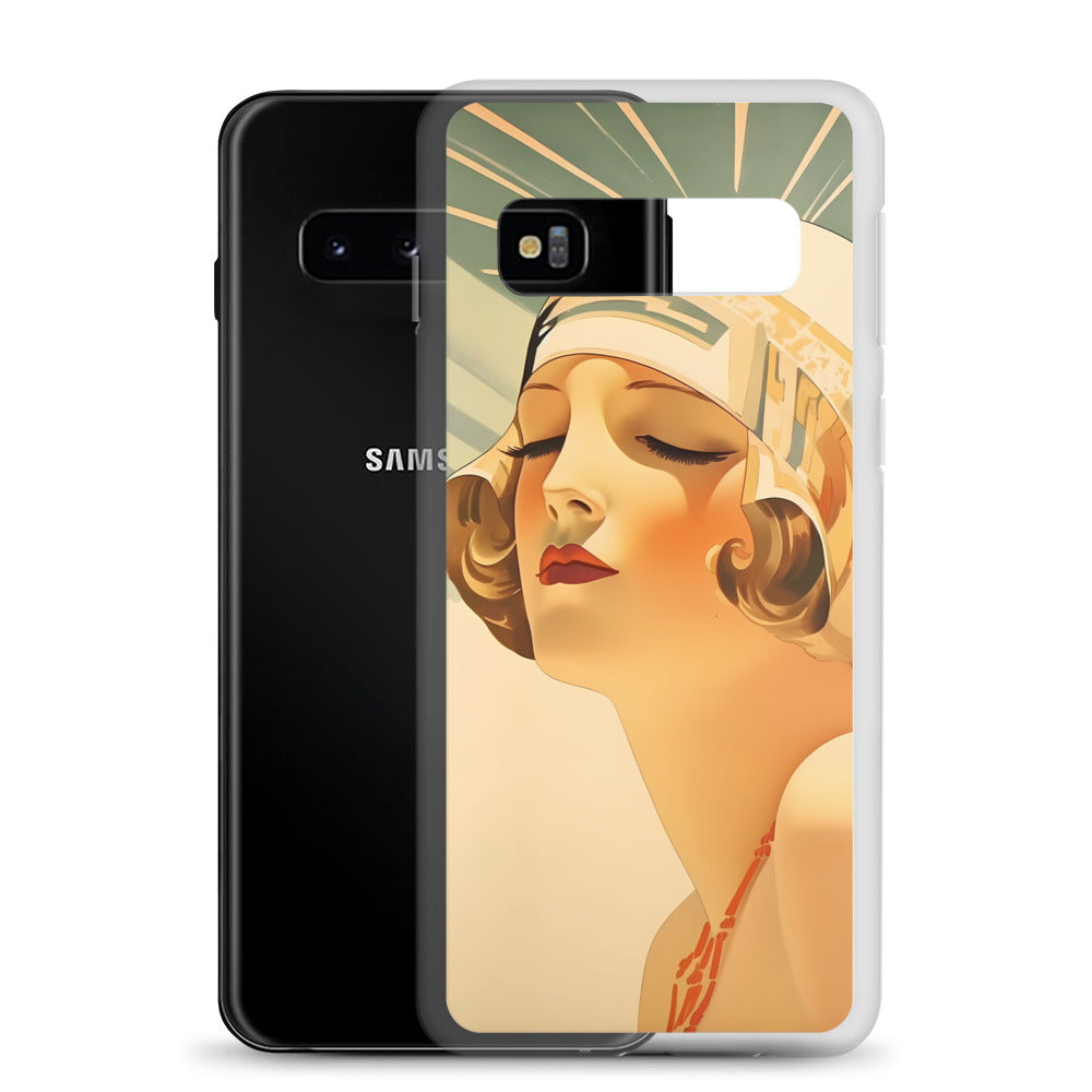 Samsung Case - Vintage Adverts - 1920s Beach Girl