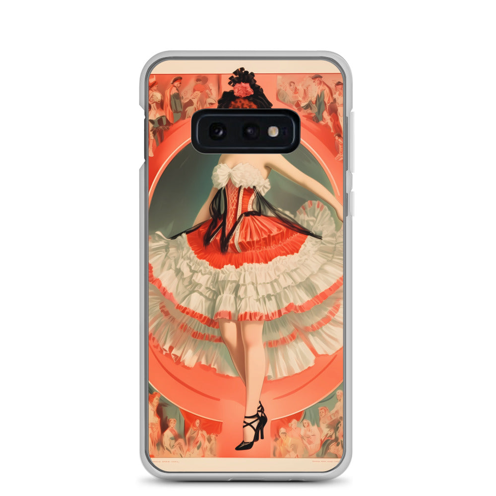 Samsung Case - Vintage Adverts - Can Can Dancer