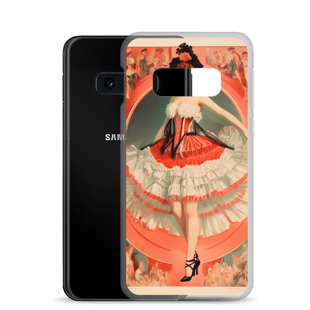 Samsung Case - Vintage Adverts - Can Can Dancer