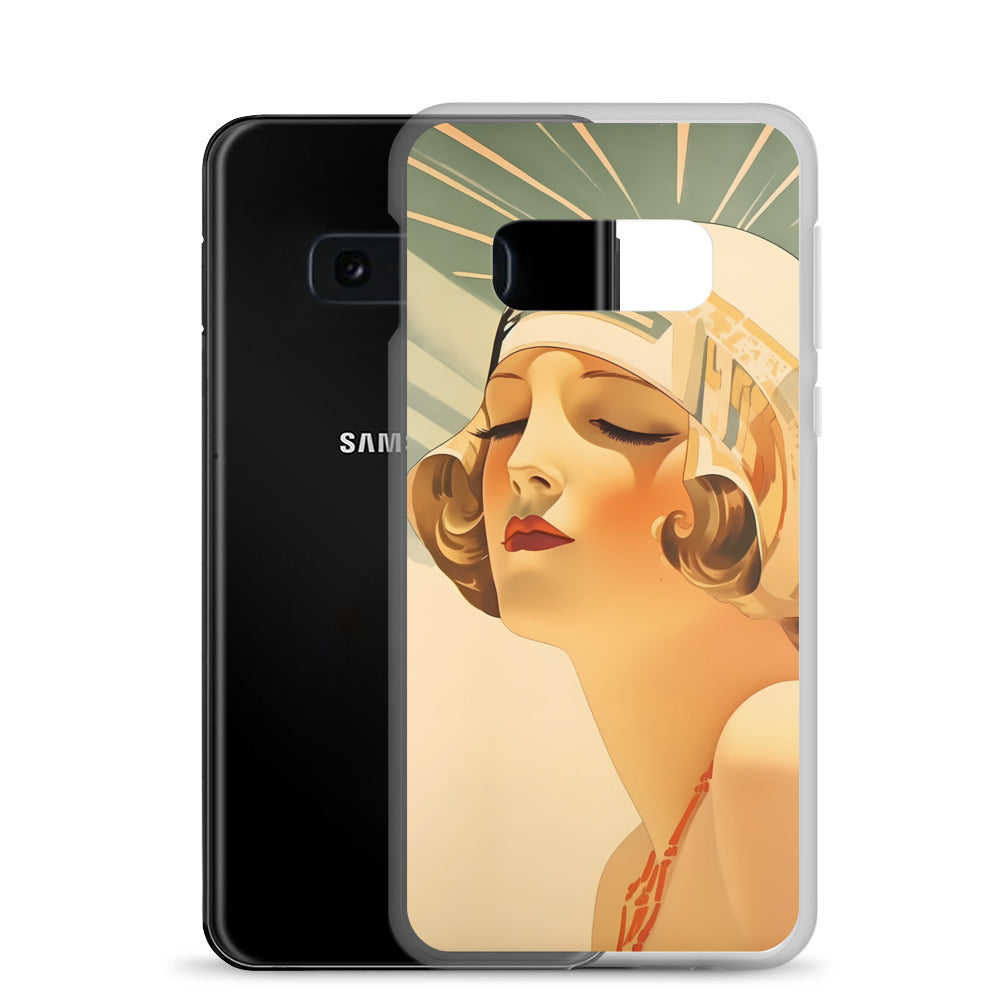 Samsung Case - Vintage Adverts - 1920s Beach Girl