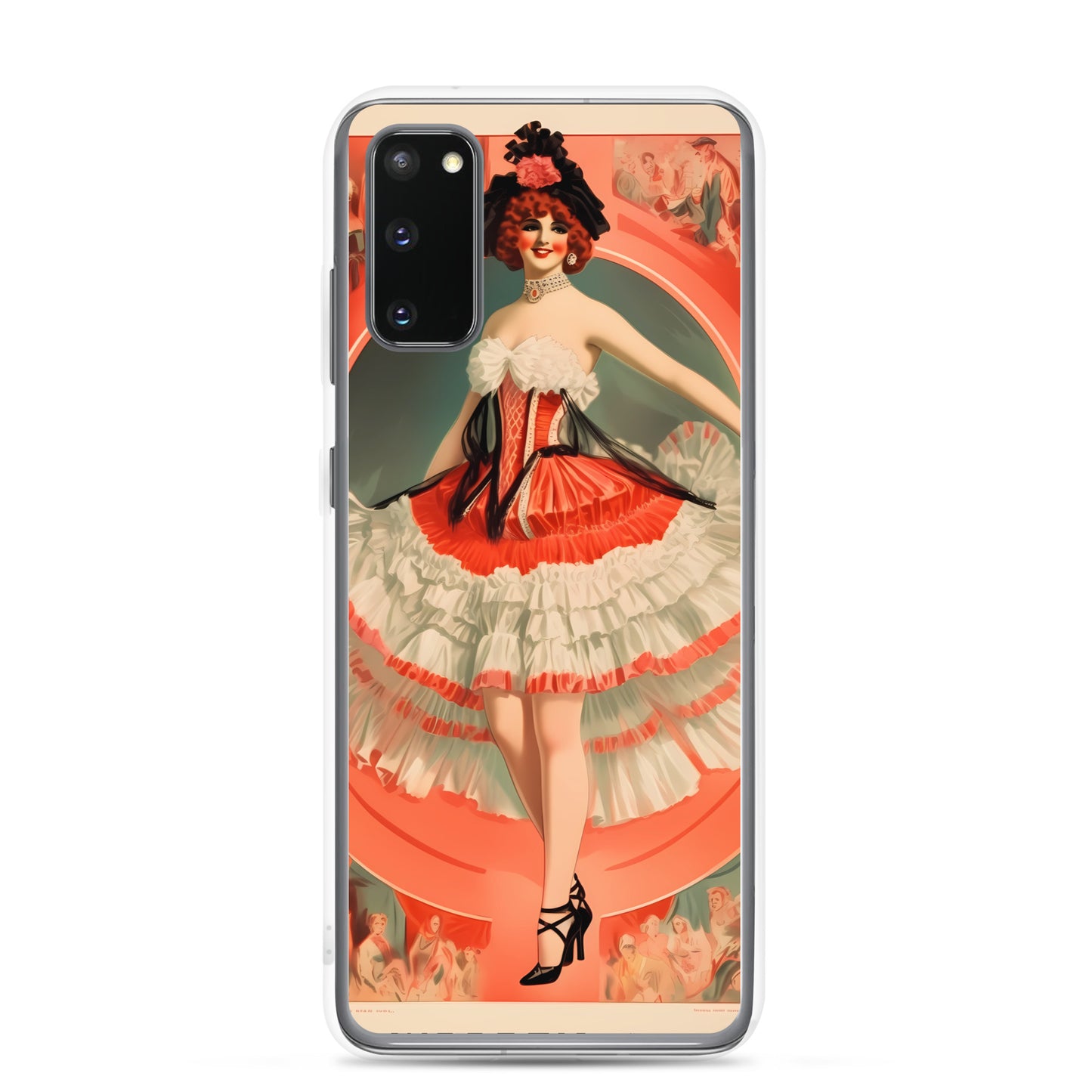 Samsung Case - Vintage Adverts - Can Can Dancer