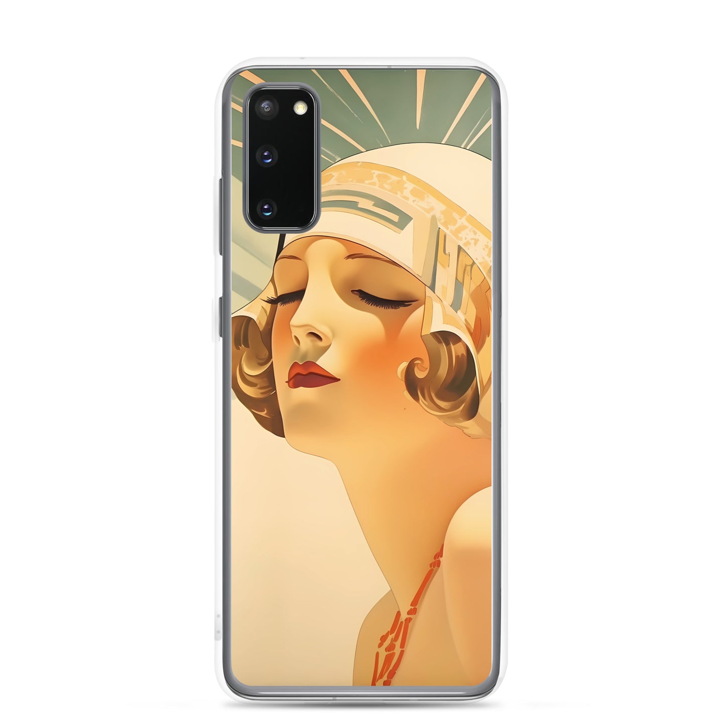 Samsung Case - Vintage Adverts - 1920s Beach Girl