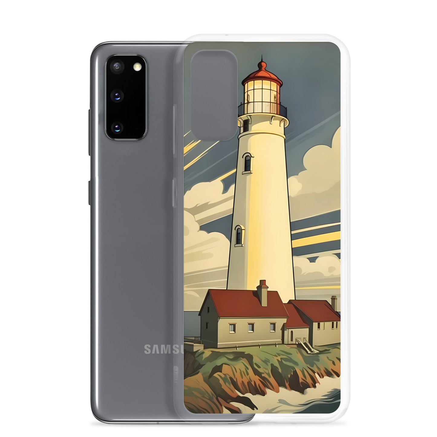 Samsung Case - Vintage Adverts - Lighthouse