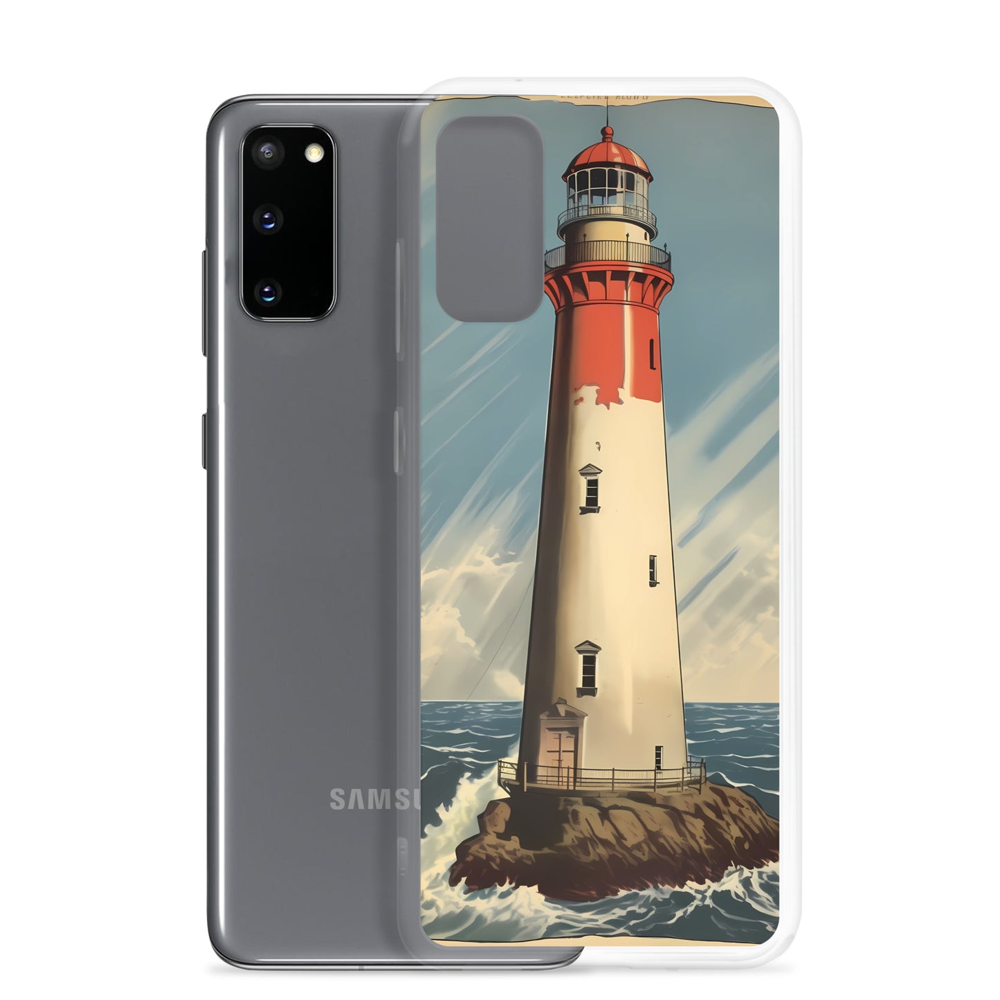 Samsung Case - Vintage Adverts - Lighthouse