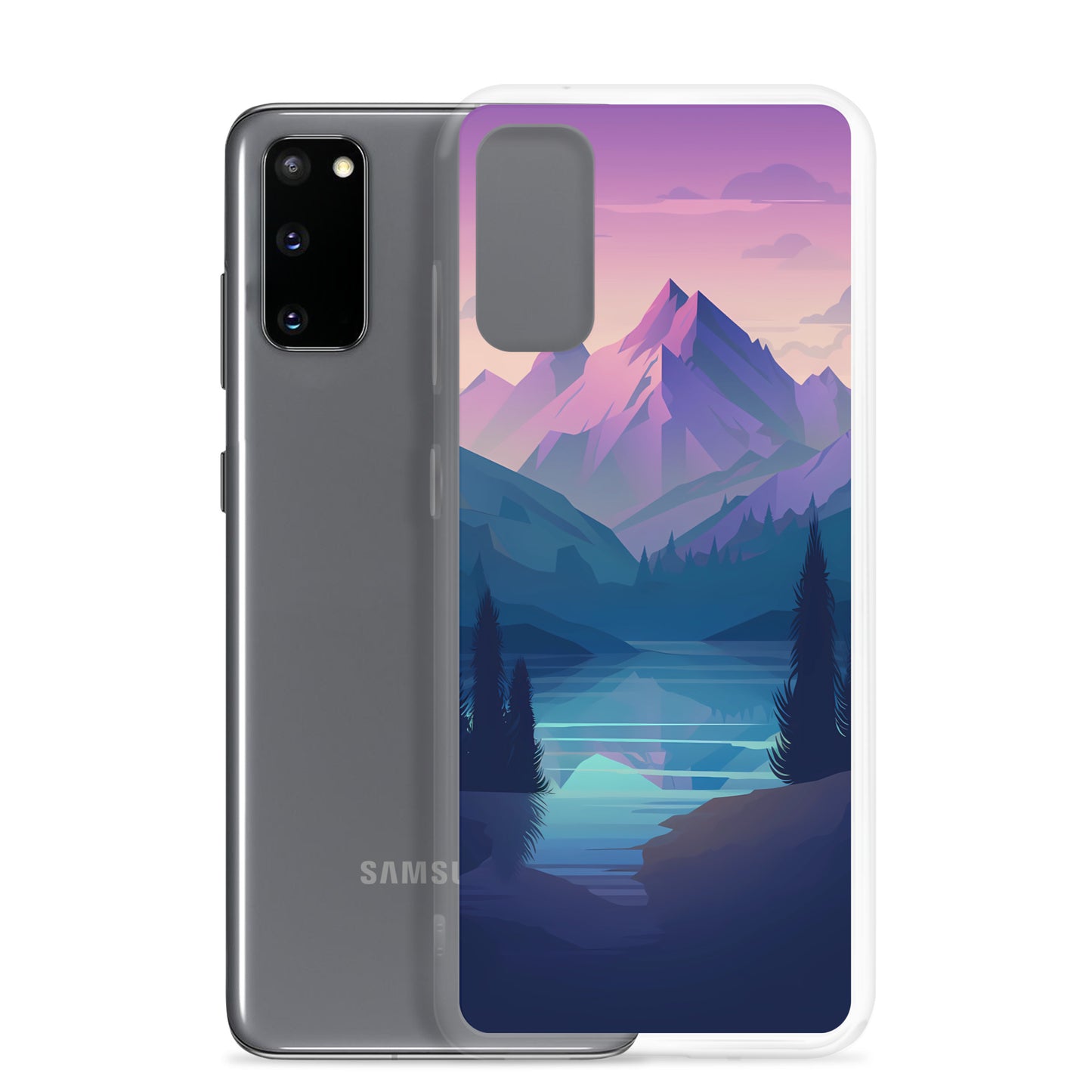 Samsung Phone Case - National Parks - Purple Mountain