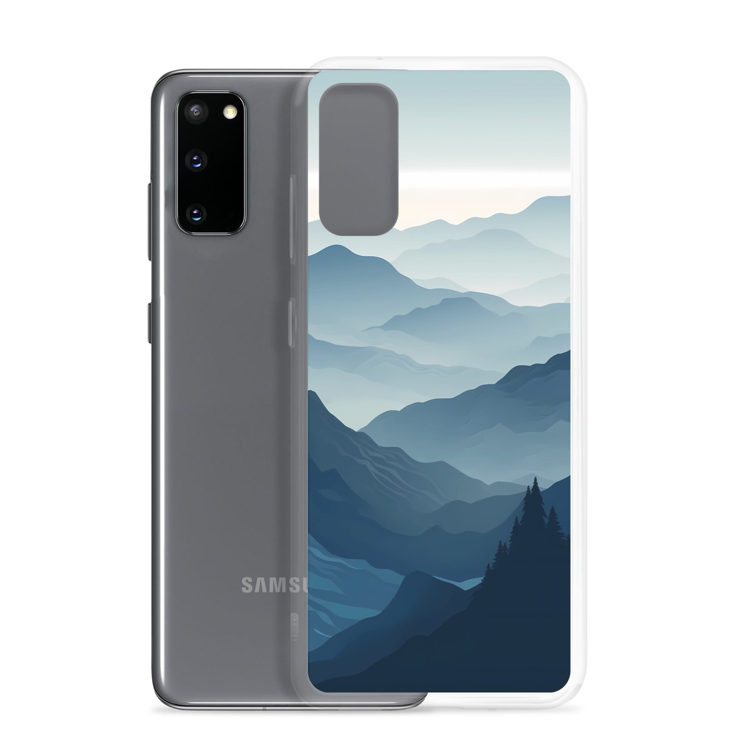 Samsung Phone Case - National Parks - Blue Mountain Layers