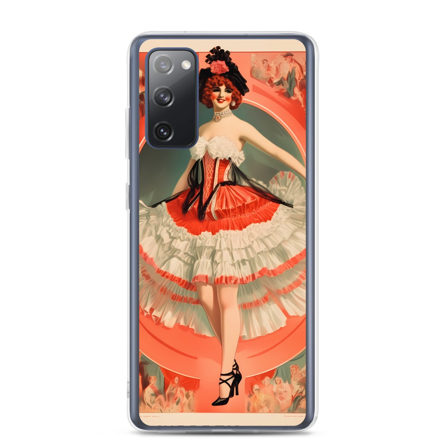 Samsung Case - Vintage Adverts - Can Can Dancer