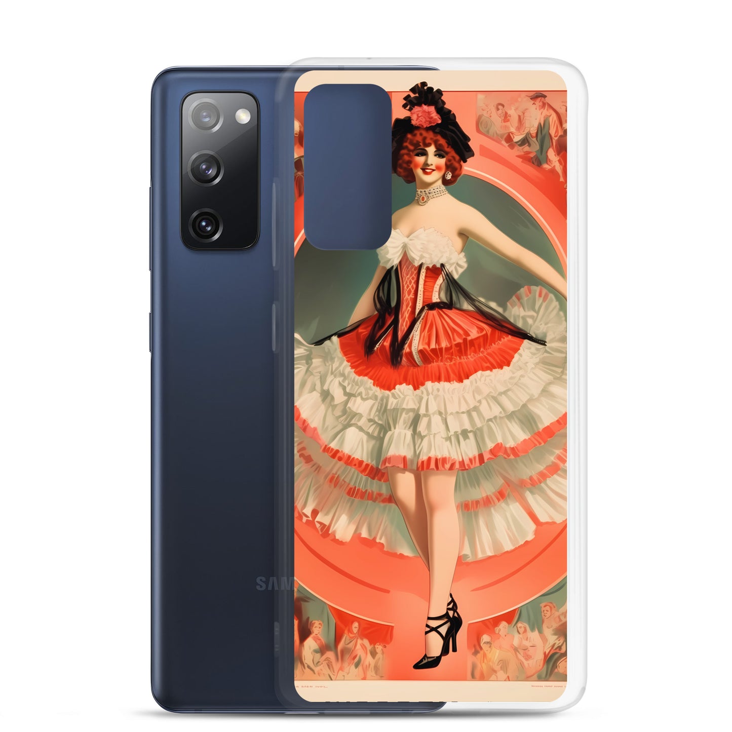 Samsung Case - Vintage Adverts - Can Can Dancer