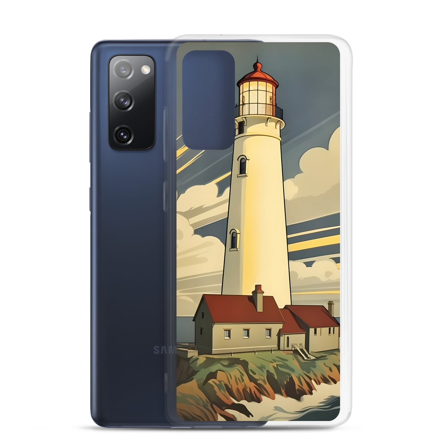 Samsung Case - Vintage Adverts - Lighthouse