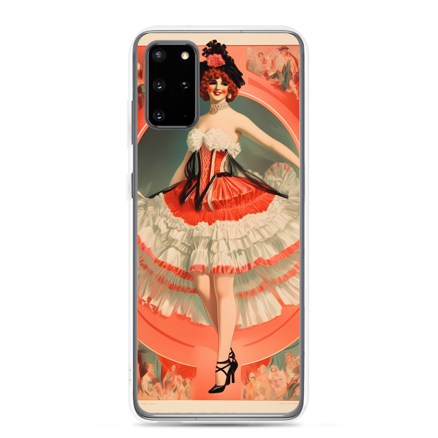 Samsung Case - Vintage Adverts - Can Can Dancer