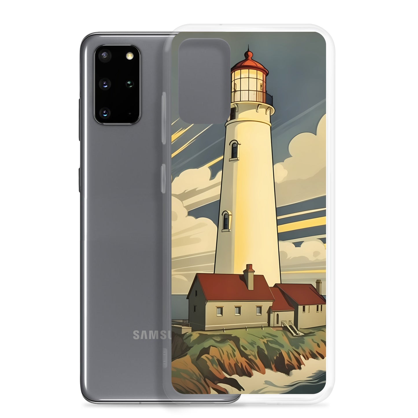 Samsung Case - Vintage Adverts - Lighthouse