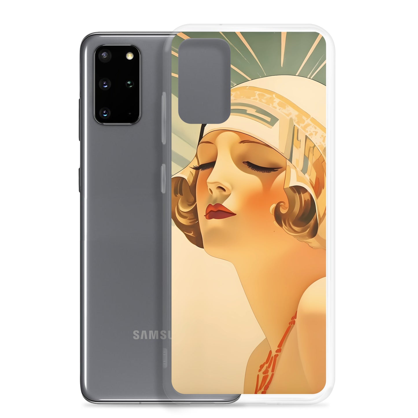 Samsung Case - Vintage Adverts - 1920s Beach Girl