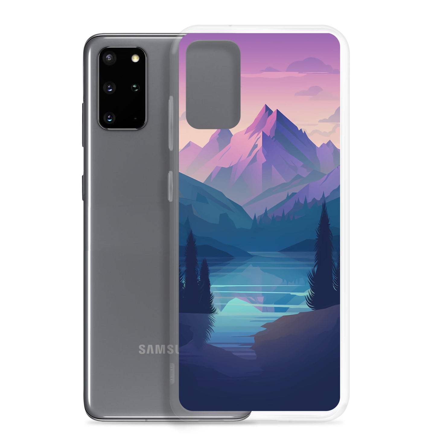 Samsung Phone Case - National Parks - Purple Mountain