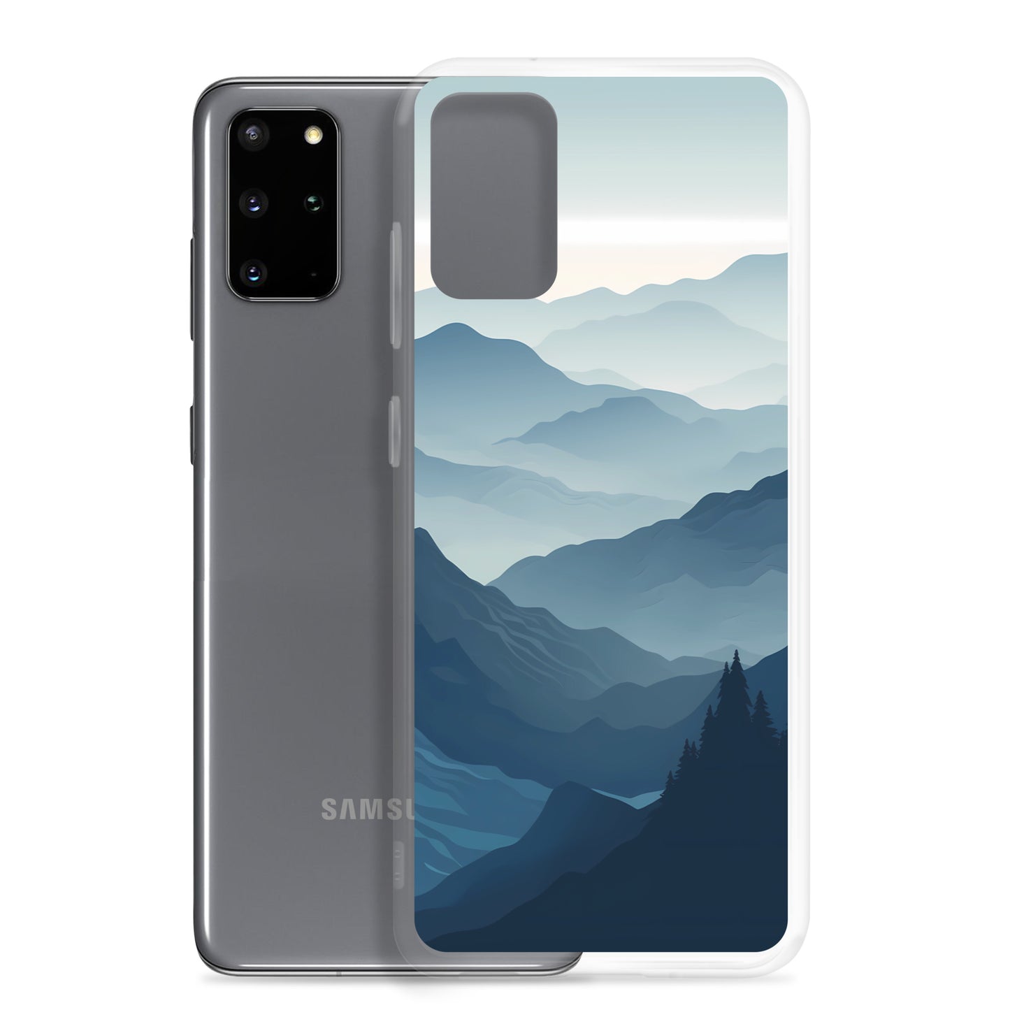 Samsung Phone Case - National Parks - Blue Mountain Layers