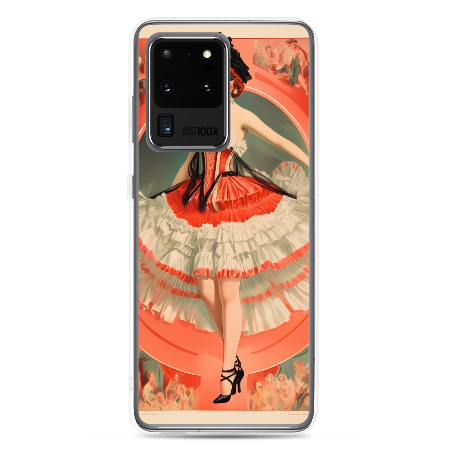 Samsung Case - Vintage Adverts - Can Can Dancer