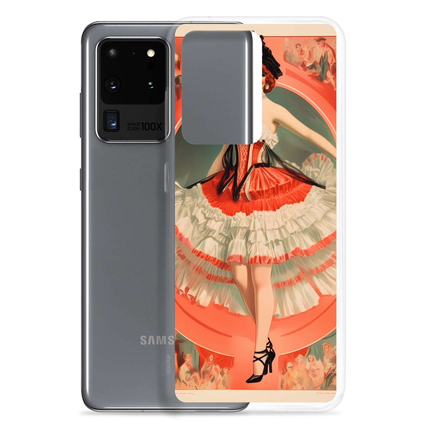 Samsung Case - Vintage Adverts - Can Can Dancer