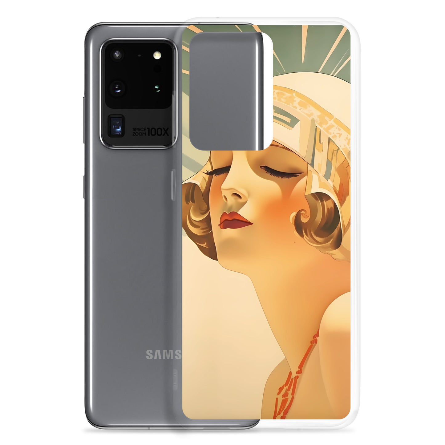 Samsung Case - Vintage Adverts - 1920s Beach Girl