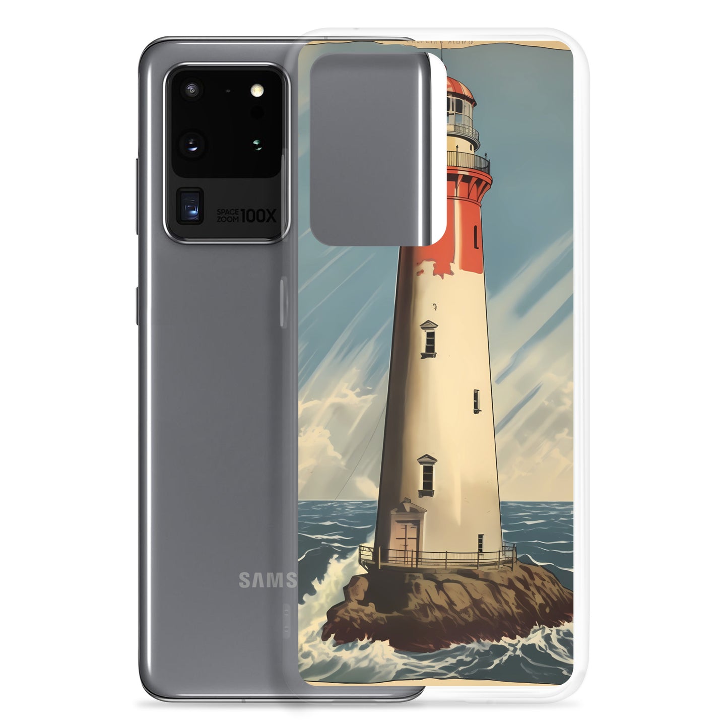 Samsung Case - Vintage Adverts - Lighthouse