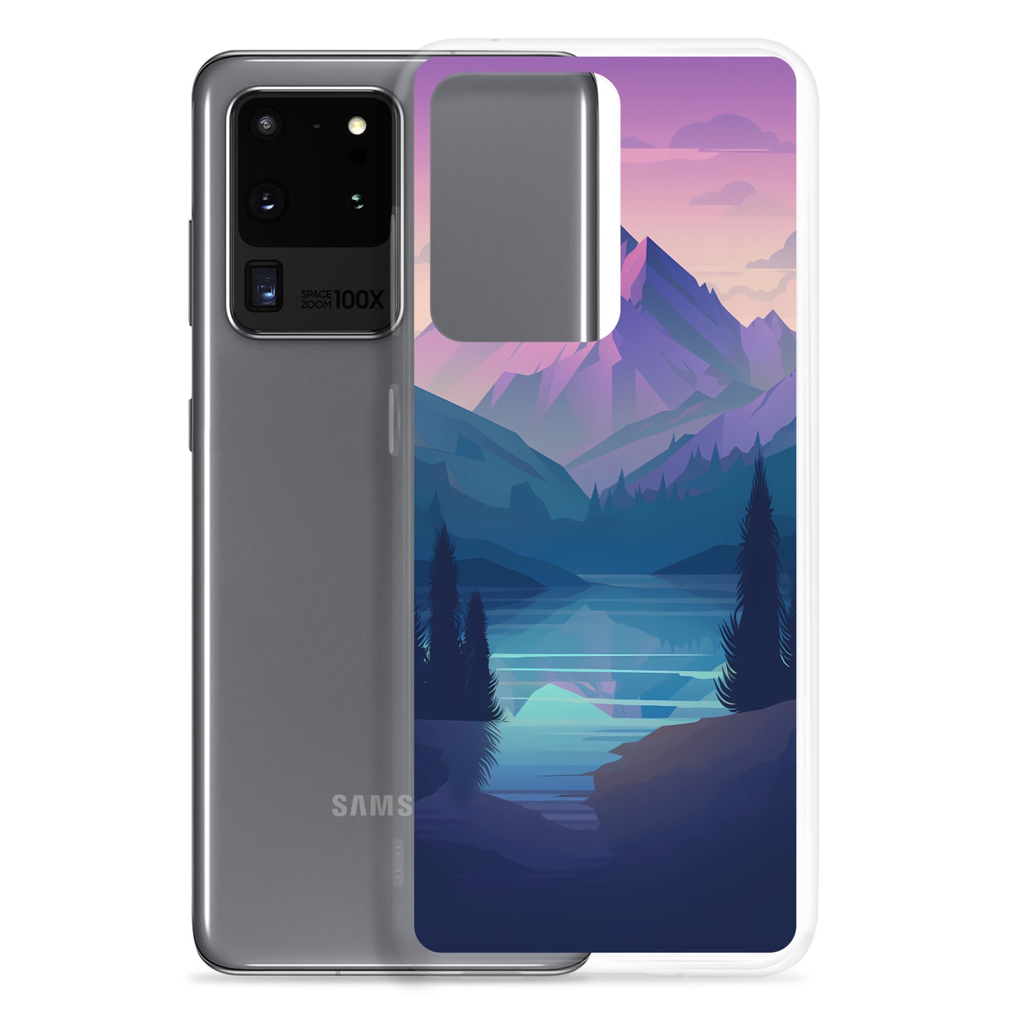 Samsung Phone Case - National Parks - Purple Mountain